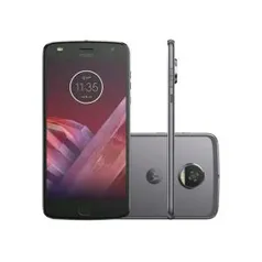 Smartphone Motorola Moto Z2 Play 64GB Platinum - Dual Chip 4G por R$ 1349