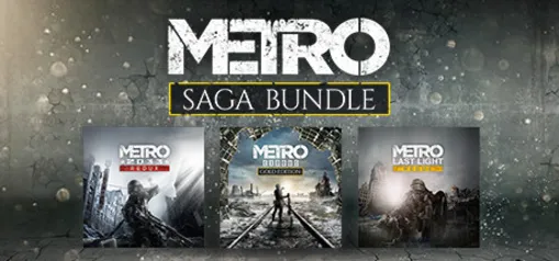 Metro 2033 Redux, Metro: Last Light Redux e Metro Exodus Gold Edition na Steam