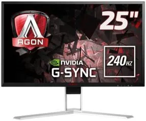 Monitor Gamer AOC 24.5" AG251FZ2 240Hz LED Full HD 0,5ms Free-Sync