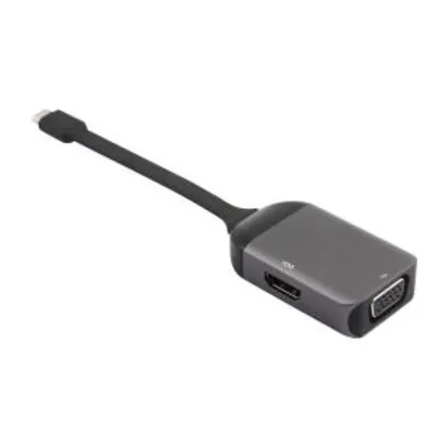 Adaptador USB-C Geonav para VGA e HDMI
