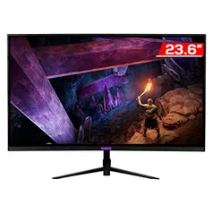 Monitor Gamer Mancer Valak, 23.6 Pol VA, Curvo, FHD, 1ms, 180Hz, FreeSync e G-Sync, HDMI/DP, MCR-VLK24-BL01