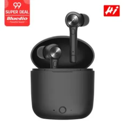 [Estoque no Brasil] Fone De Ouvido Bluetooth 5.0 Bluedio Hi - R$73