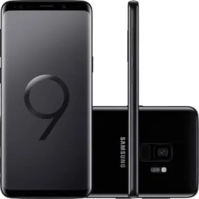 Smartphone Samsung Galaxy S9 Dual Chip Android 8.0 Tela 5.8" Octa-Core 2.8GHz 128GB 4G Câmera 12MP - Preto - R$1999