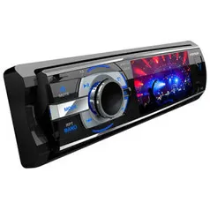 DVD Player Automotivo Positron SP4330BT c/ Tela 3", Entradas p/ Câmera de Ré, USB, AUX. Frontal/Traseira, Bluetooth, Leitor SD-Card e Controle Remoto - R$332