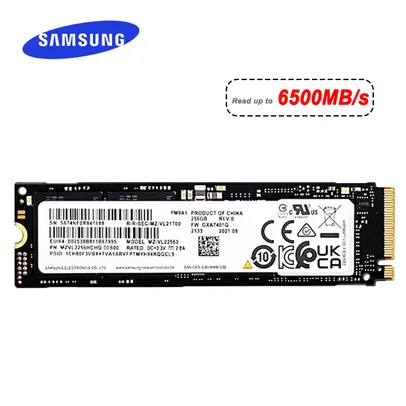 SSD Samsung Pm9a1 256gb 512gb 1tb 2tb Nvme Pcie 4.0x3