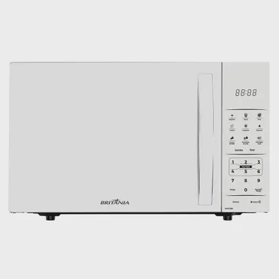 Micro-ondas Britânia 28 litros Branco BMO28BB - 127 Volts