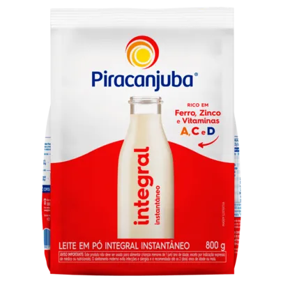 Leite Em Po Inst Piracanjuba 800Gr