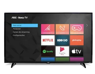 Smart TV AOC Roku full HD 43” 🤩