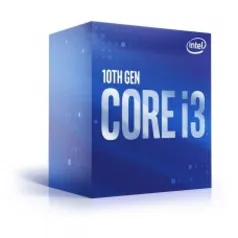 (À vista) Core i3 10100F, LGA 1200, S/ vídeo integrado