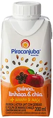 Bebida Láctea Quinoa Linhaça E Chia Sabor Mamão E Maçã Piracanjuba 200Ml