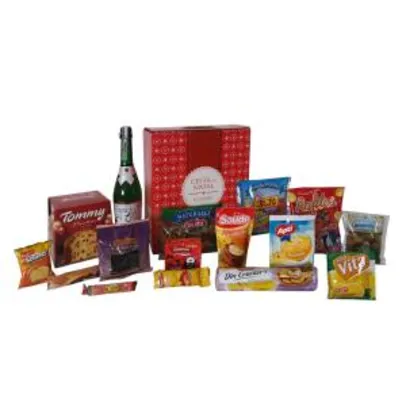 KIT com 30 Cestas de Natal Classic R$ 208