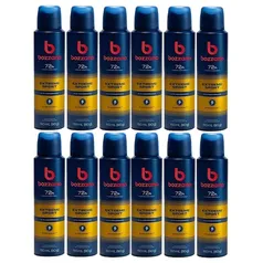 Kit 12X Desodorante Bozzano Extreme Aerosol Antitranspirante 72h 150ml