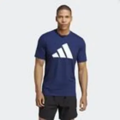 Camiseta Adidas Treino Manga Curta Logo