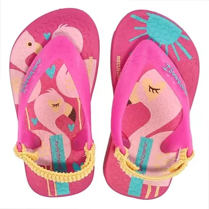 Chinelo Bebê Grendene Ipanema Flamingo Feminino