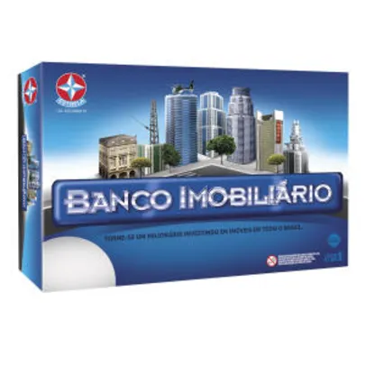 Jogo Banco Imobiliário - Estrela | R$81