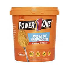 Power One - Pasta De Amendoim Crocante - 1,005kg