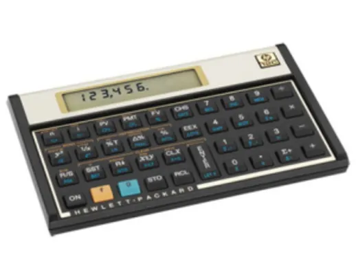 Calculadora Financeira HP12C Gold BR - HP por R$180