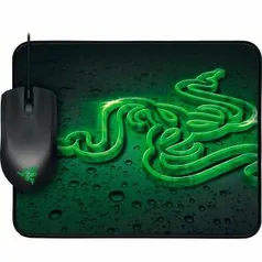 Mouse Gamer Razer Abyssus Sensor 3G Com Mousepad Goliathus - R$123