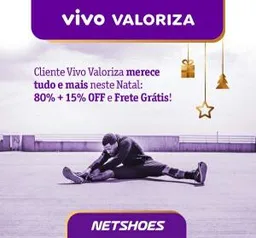 [10/12] 15% OFF na Netshoes para Clientes Vivo