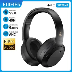 Edifier W820NB fones de ouvido sem fio fone bluetooth Headset Cancelamento de ruído ativo