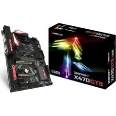 Placa Mãe Biostar Racing X470GT8, Chipset X470, AMD AM4, ATX, DDR4