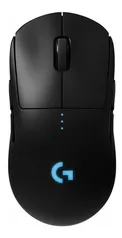  Mouse para jogo sem fio recarregável Logitech  Pro Series Pro Wireless M-R0070 black