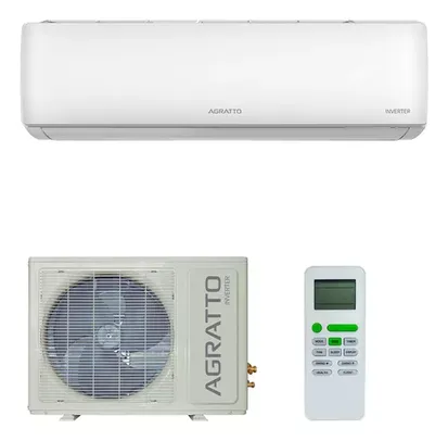 Ar-condicionado Split Inverter 18000 Btus Agratto Frio 220v Cor Branco