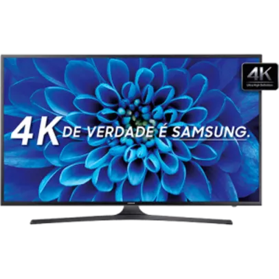 Smart TV LED 55" Samsung KU6000 Ultra HD 4K POR R$ 3300