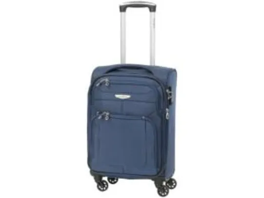 Mala de Viagem Samsonite Pequena Expansiva com Giro 360º Tenerife Azul - R$ 299