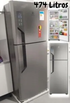 *Geladeira/Refrigerador Top Freezer 474L Platinum (TF56S)*