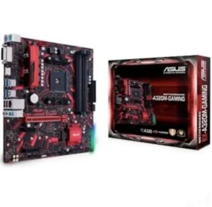 Placa-Mãe Asus EX-A320M-Gaming, AMD AM4, mATX, DDR4