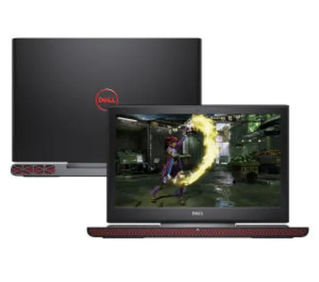 Notebook Gamer Dell Intel Core i5-7300HQ 8GB 1TB Placa GTX1050 4GB Tela 15,6" Windows 10 Inspiron 15-7567-A10P - R$3675