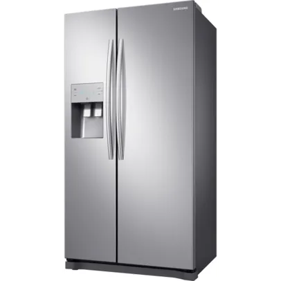 Geladeira / Refrigerador Samsung Side By Side Frost Free, 501L, 2 Portas, Inox - RS50N3413S8