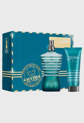 Kit Perfume 125ml Le Male Eau de Toilette e Gel de Banho 75ml Jean Paul Gaultier Masculino