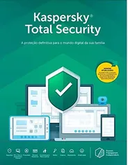 Kaspersky Total Security - Multidispositivos - 1 Dispositivos, 1 ano (Digital - Via Download) | R$23