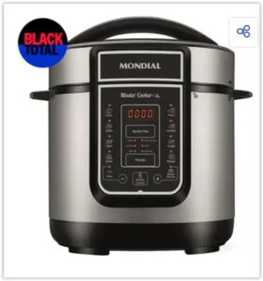 Panela Elétrica de Pressão Mondial Digital Master Cooker PE-40 3 Litros | R$ 270