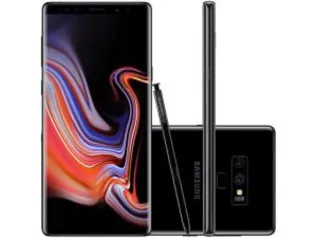 Samsung Galaxy Note 9 128GB Preto 4G - 6GB RAM Tela 6,4” Câm. 12MP + 12MP + Selfie 8 MP | R$3.719