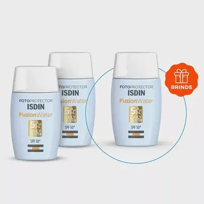 Isdin Foto Fusion Water Fps60 30ml + Isdin Fusion Water Fps60 30ml - Kit 2