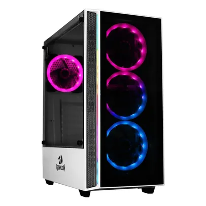 Gabinete Redragon GRAPPLE, Branco - GC-607WH