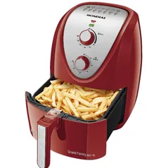 REEMBALADO[AME 328] Fritadeira elétrica Mondial AF-50 Inox 5L 220V R$335