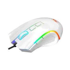 Mouse Redragon Gamer Griffin M607 RGB, 7200 DPI, 6 Botões, White