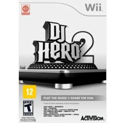 [Ponto Frio] Jogo Dj Hero 2 - Wii - R$25