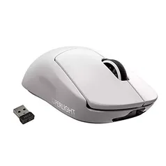 Mouse Gamer Sem Fio Logitech G PRO X SUPERLIGHT com Tecnologia LIGHTSPEED - Branco