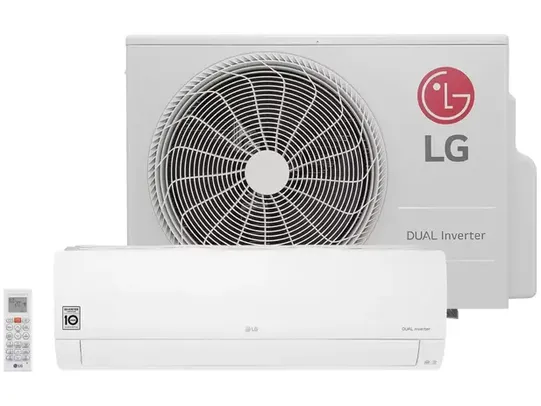 Ar-condicionado Split LG 24.000 BTUs Frio - Dual Inverter Voice