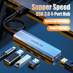 [Novos Usuários] Hub 4 portas USB 3.0 Samzhe R$ 15,26