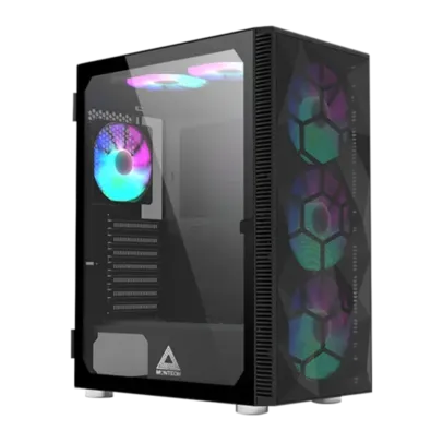 Gabinete Gamer Montech x3 MESH, ATX, Mesh, Vidro Temperado, 6 Fans Rainbow inclusos