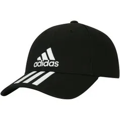 Boné Aba Curva adidas Essentials 3S Cotton - Strapback - Adulto R$49