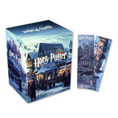 Saindo por R$ 159: Coleção Harry Potter - 7 Volumes + Marcador Exclusivo - 1ª Ed. | R$160 | Pelando