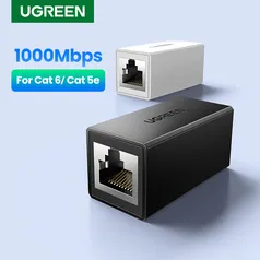 [Primeira compra R$24,60]  Par de emendas RJ45 ugreen 