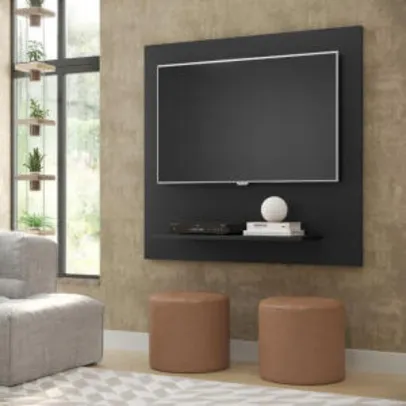 [AME R$ 53] Painel Sala Flet Plus Para TV 32 Polegadas Preto - Lojas GD | R$ 106